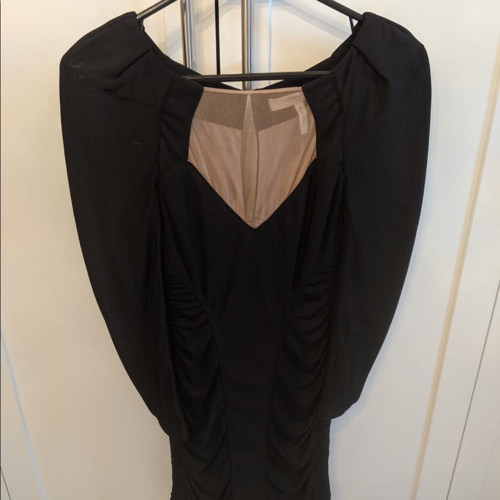 BCBG runway black dress